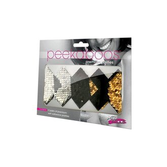 PEEKABOOS REVERSIBLE SEQUIN X PASTIES