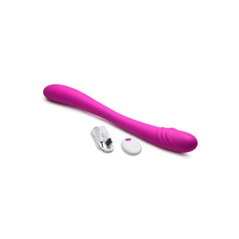 XR BRANDS 7X DOUBLE TEAM SILICONE DOUBLE DILDO
