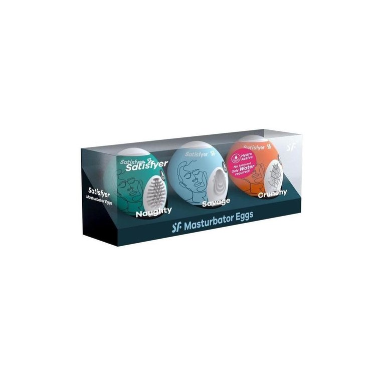 SATISFYER SATISFYER 3X MASTURBATOR EGG