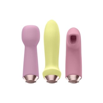 SATISFYER SATISFYER MARVELOUS 4 RECHARGEABLE SET