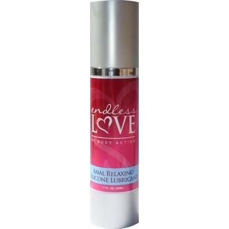 BODY ACTION ENDLESS LOVE ANAL RELAXING SILICONE LUBE 1.7OZ