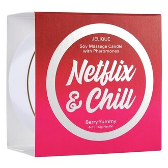 CLASSIC BRANDS CANDLE W/ PHEROMONES NETFLIX & CHILL BERRY YUMMY 4OZ