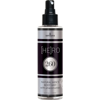 SENSUVA HERO 260 MENS BODY SPRAY 4.2 OZ
