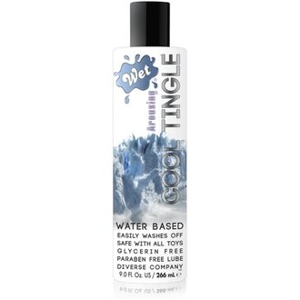 WET WET COOL TINGLE WATER BASED 9OZ