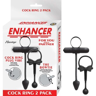 NASS TOYS ENHANCER COCKRING 2PK BLACK