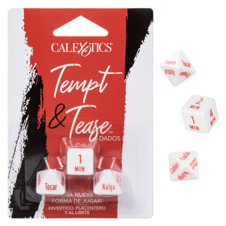CALIFORNIA EXOTIC TEMPT & TEASE DADOS