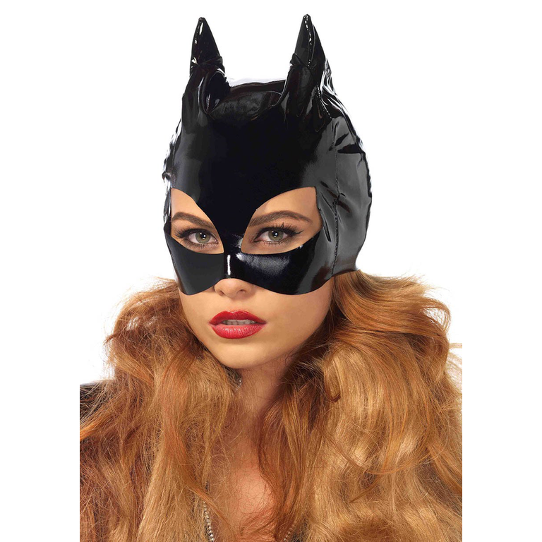 LEG AVENUE VINYL CAT WOMAN MASK
