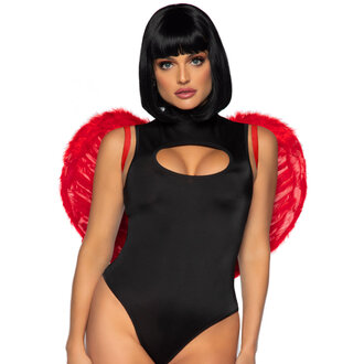 LEG AVENUE RED FEEATHER WINGS
