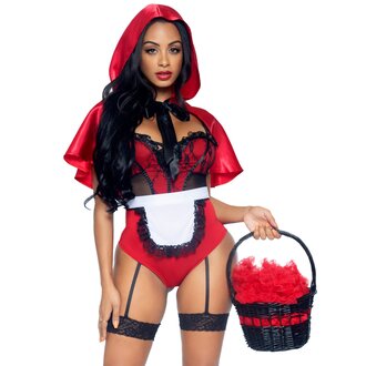 LEG AVENUE NAUGHTY MISS RIDING HOOD