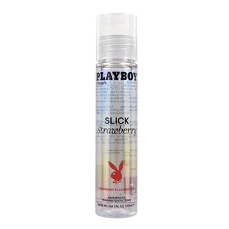 PLAYBOY PLAYBOY SLICK STRAWBERRY LUB 1 OZ