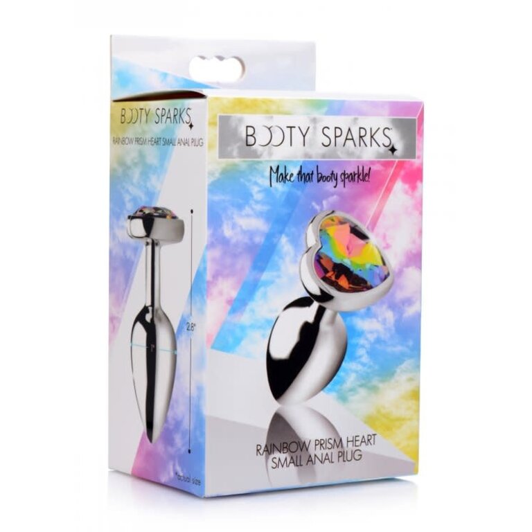 XR BRANDS BOOTY SPARKS PRISM HEART ANAL PLUG