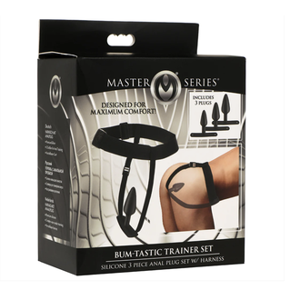 XR BRANDS BUM-TASTIC TRAINER SILICONE PEGGING SET 3PC