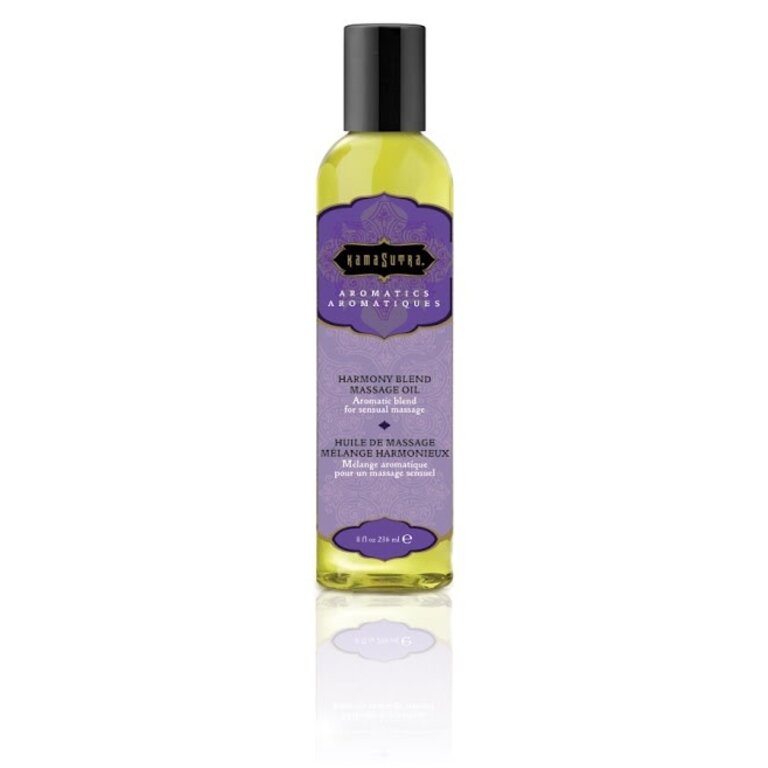 KAMA SUTRA AROMATIC MASSAGE OIL HARMONY BLEND 8 OZ