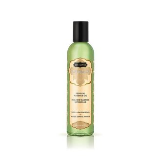 KAMA SUTRA NATURALS MASSAGE OIL VANILLA SANDALWOOD 8OZ