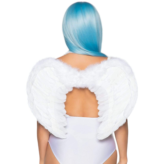 LEG AVENUE WHITE FEATHER WINGS