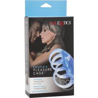 CALIFORNIA EXOTIC COUPLES PLEASURE CAGE VIBRATING COCK RING