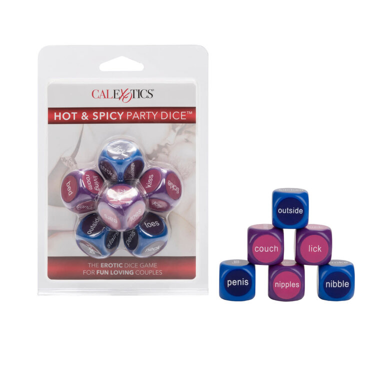 CALIFORNIA EXOTIC HOT & SPICEY PARTY DICE