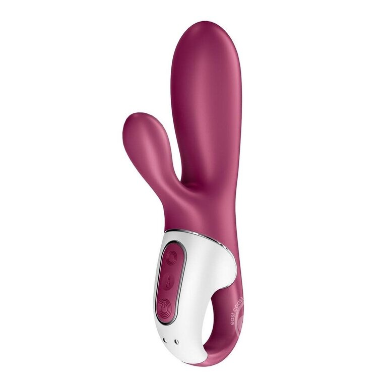 SATISFYER SATISFYER HOT BUNNY WARMING RABBIT VIBRATOR - MGNT