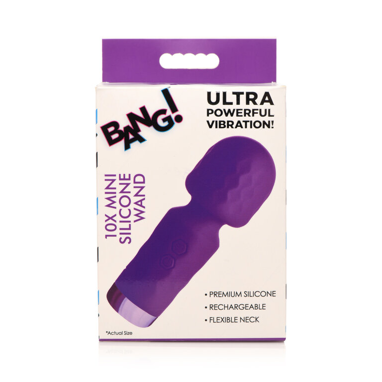 XR BRANDS BANG! 10X MINI SILICONE WAND
