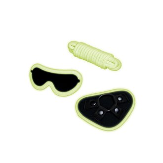 WHIPSMART WS 4PC GID STRAP-ON SET W EYEMASK & ROPE