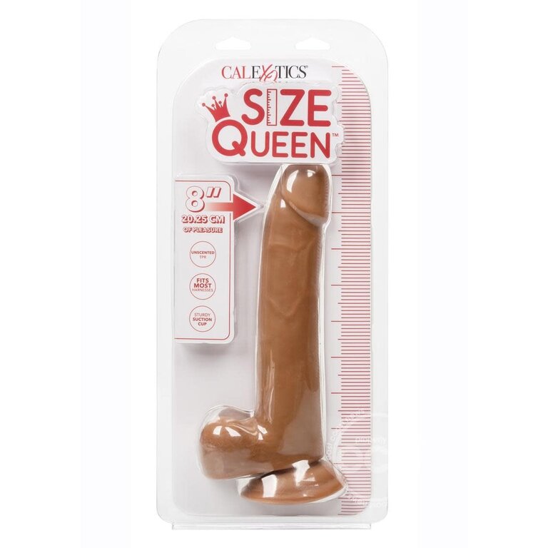 CALIFORNIA EXOTIC SIZE QUEEN DILDO 8"