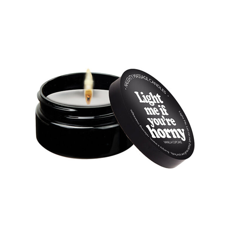 KAMA SUTRA LIGHT ME IF YOURE HORNY 2OZ MASSAGE CANDLE