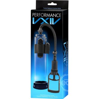 BLUSH NOVELTIES Performance VX4 Male Enhancement Penis Pump System 10in - Clear
