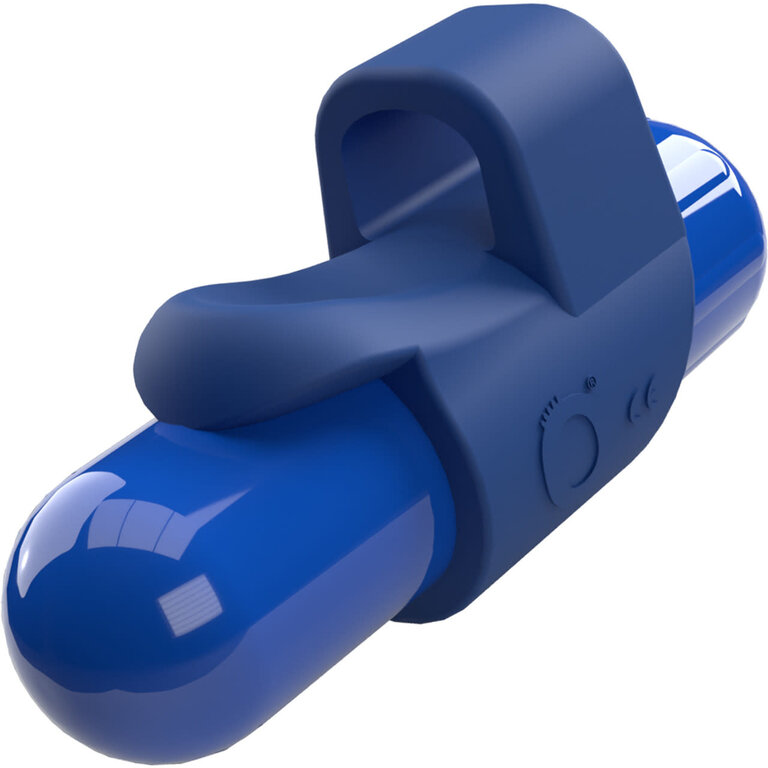 SCREAMING O 4T FingO Slim Finger Vibrator - Blueberry