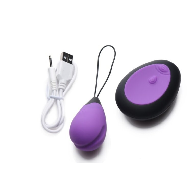 XR BRANDS 10X SILICONE VIBRATING EGG