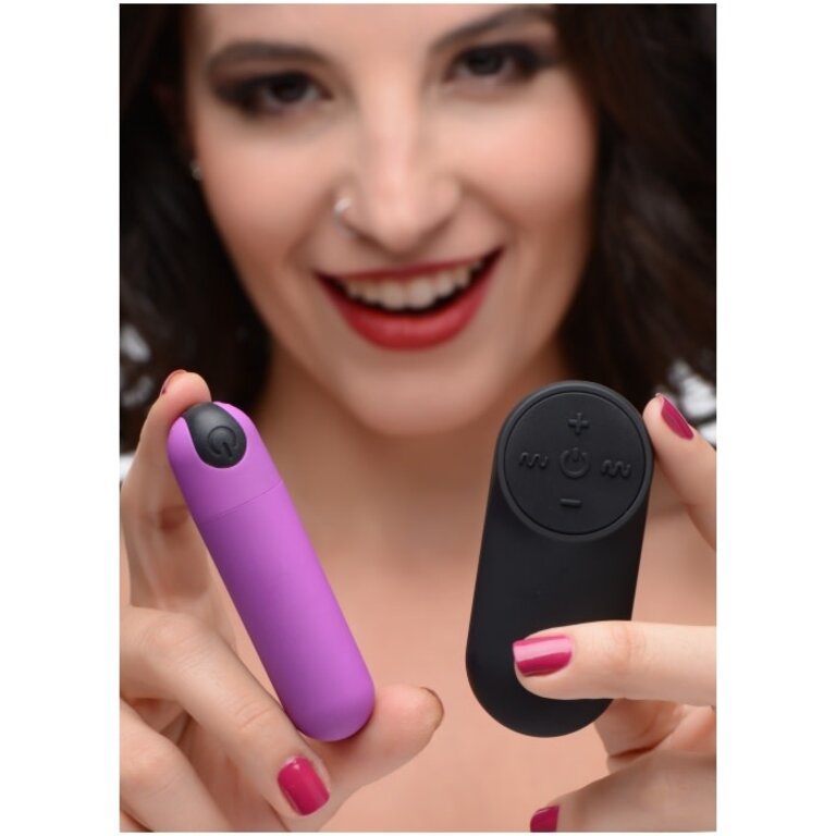 XR BRANDS BANG! VIBRATING BULLET W/ REMOTE CONTROL
