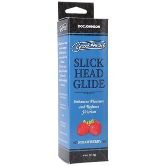 DOC JOHNSON GOODHEAD SLICK HEAD GLIDE 4 OZ STRAWBERRY