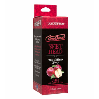 DOC JOHNSON GOODHEAD WET HEAD DRY MOUTH SPRAY APPLE 2 OZ