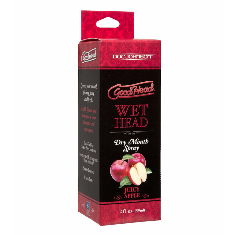 DOC JOHNSON GOODHEAD WET HEAD DRY MOUTH SPRAY APPLE