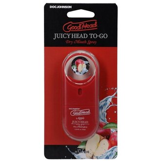 DOC JOHNSON GOODHEAD JUICY HEAD SPRAY TO- GO APPLE 0.30 FL OZ