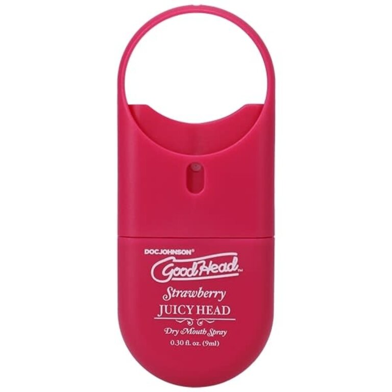 DOC JOHNSON GOODHEAD JUICY HEAD SPRAY TO- GO STRAWBERRY 0.30 FL OZ