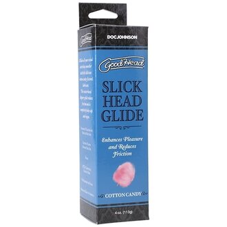 DOC JOHNSON GOODHEAD SLICK HEAD GLIDE 4 OZ COTTON CANDY BOX
