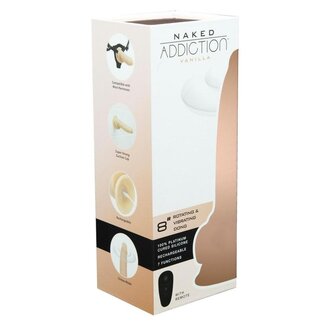 BMS NAKED ADDICTION ROTATING & VIBRATING DONG