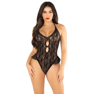 LEG AVENUE NEW ROMANCE LACE TEDDY