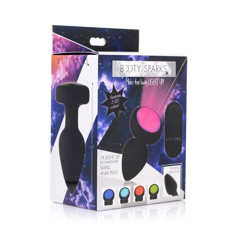 XR BRANDS BOOTY SPARKS SMALL ANAL PLUG