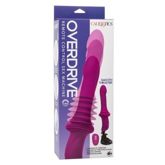 CALIFORNIA EXOTIC OVERDRIVE REMOTE SEX MACHINE SMOOTH