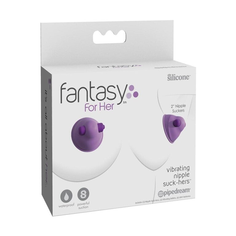 PIPEDREAM FANTASY FOR HER VIBE NIPPLE SUCK HERS
