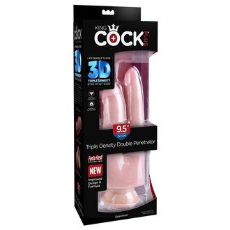 PIPEDREAM TRIPLE DENSITY DOUBLE PENETRATOR 9.5”