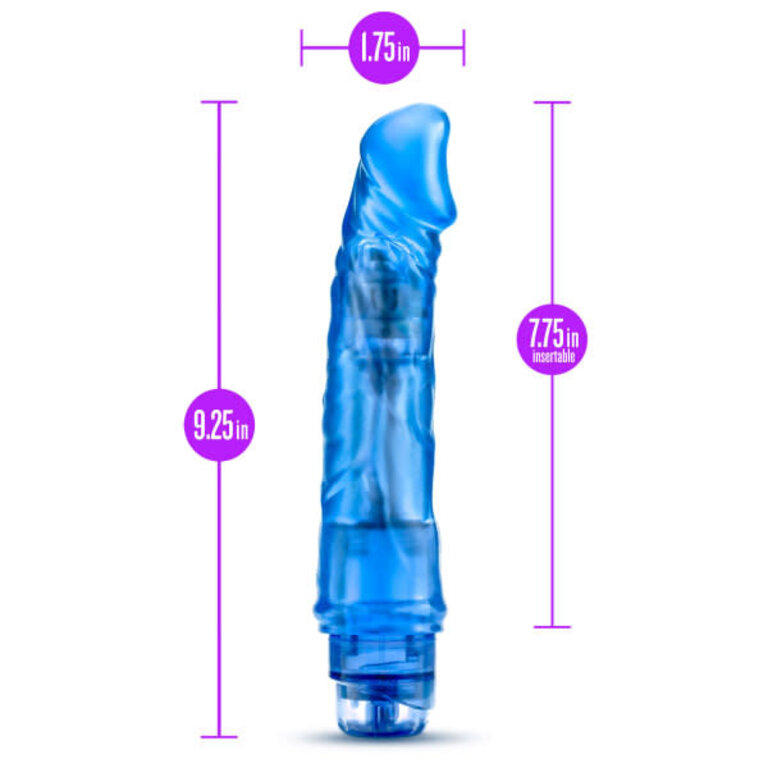 BLUSH NOVELTIES B YOURS VIBE #6 BLUE