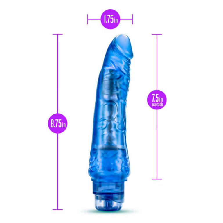 BLUSH NOVELTIES B YOURS VIBE #7 BLUE