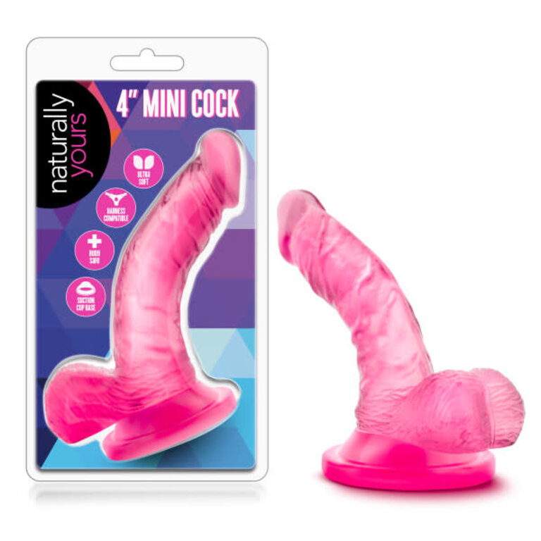 BLUSH NOVELTIES NATURALLY YOURS 4 MINI COCK PINK