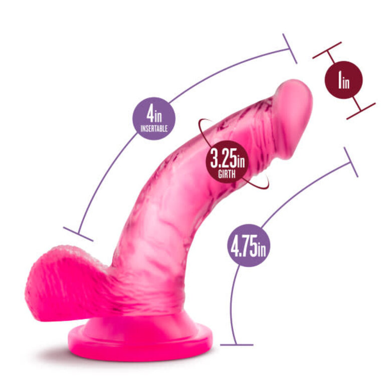 BLUSH NOVELTIES NATURALLY YOURS 4 MINI COCK PINK