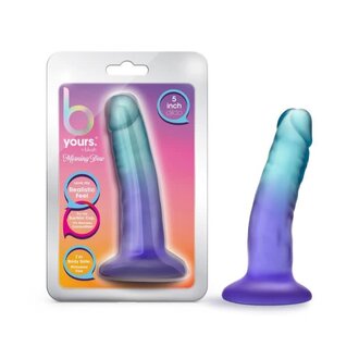 BLUSH NOVELTIES B YOURS MORNING DEW 5 DILDO INDIGO "
