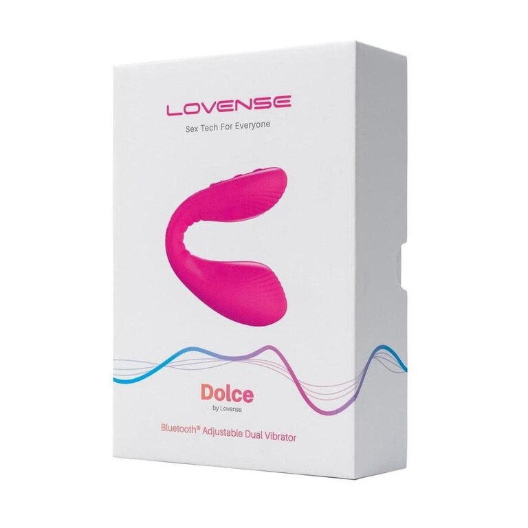 LOVENSE LOVENSE DOLCE APP COMPATIBLE DUAL VIBRATOR