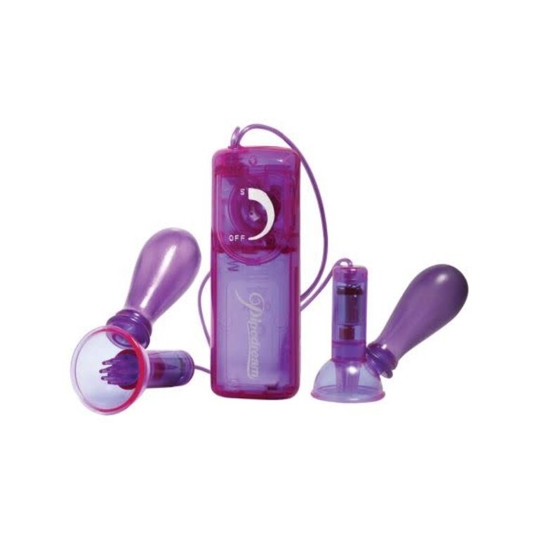 PIPEDREAM FETISH FANTASY NIPPLE PUMPS VIBRATING
