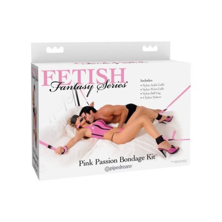 PIPEDREAM FETISH FANTASY PINK PASSION BONDAGE KIT